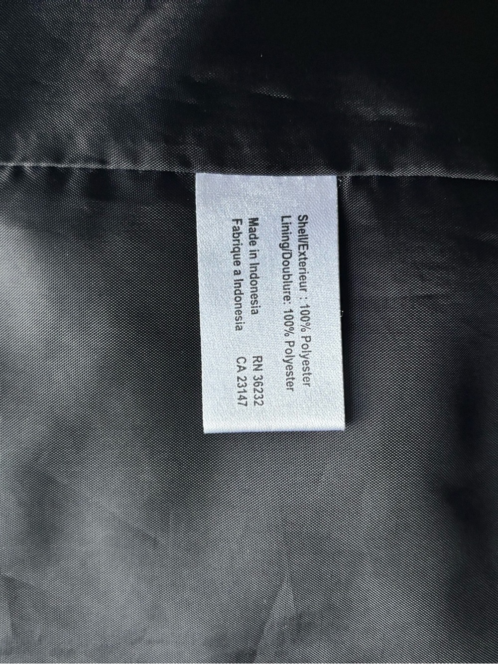 Talbots Petites Black Hooded Raincoat Jacket M Petite Lightweight Trench Coat - Picture 9 of 9